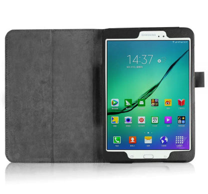 Classical Litchi Leather Samsung Galaxy Tab S2 9.7 Case Folio