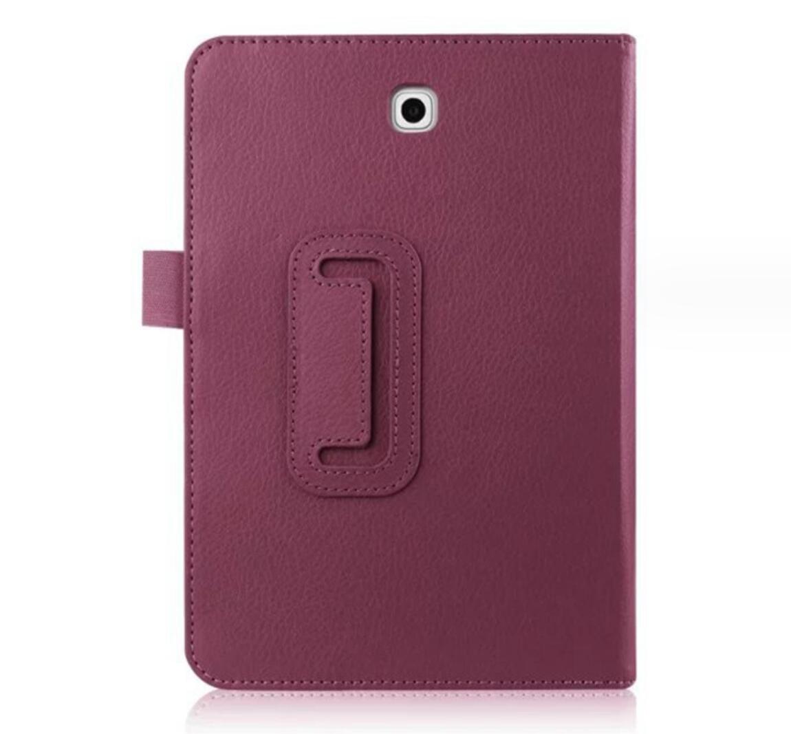 Classical Litchi Leather Samsung Galaxy Tab S2 9.7 Case Folio