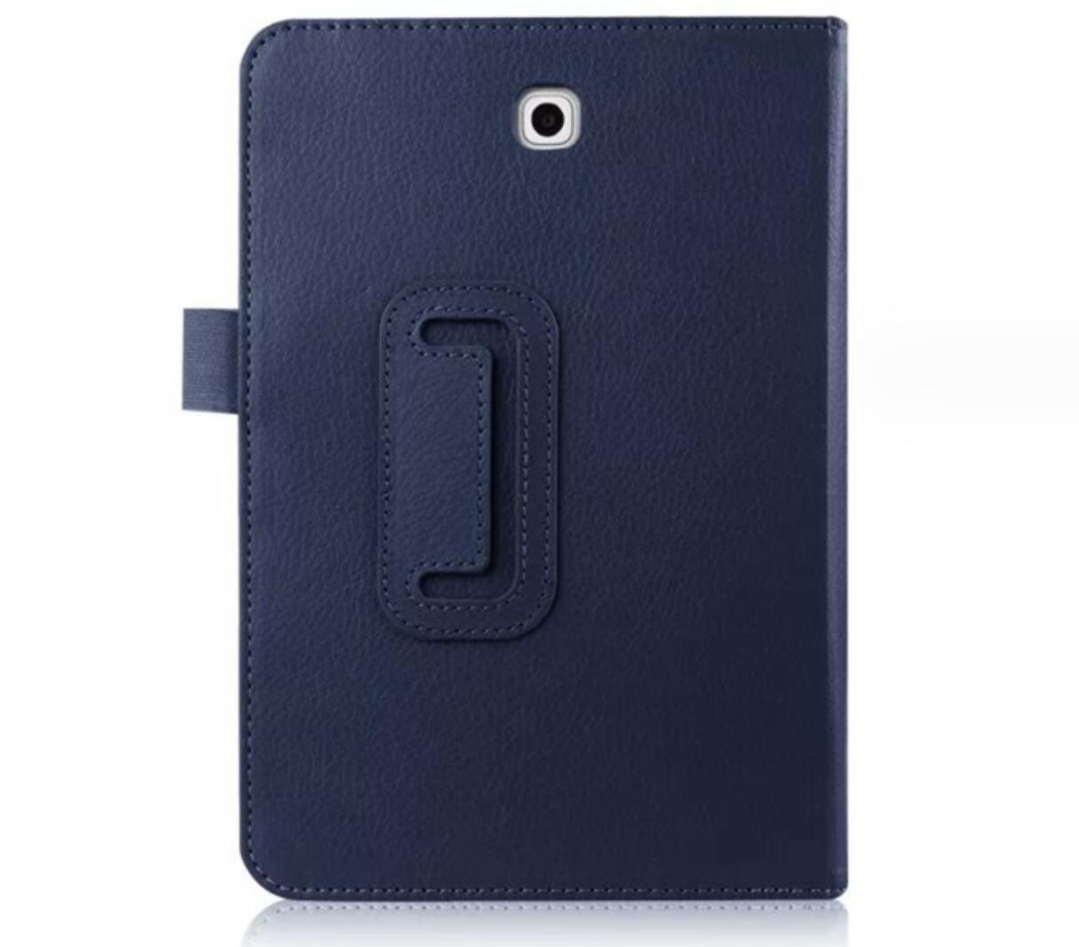 Classical Litchi Leather Samsung Galaxy Tab S2 9.7 Case Folio