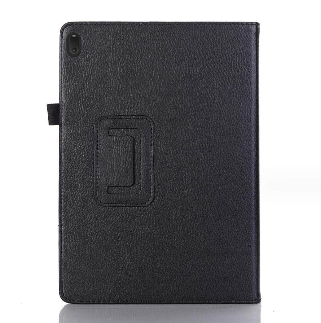 Classical Litchi Leather Lenovo Tab M10 HD (2020) Case Folio