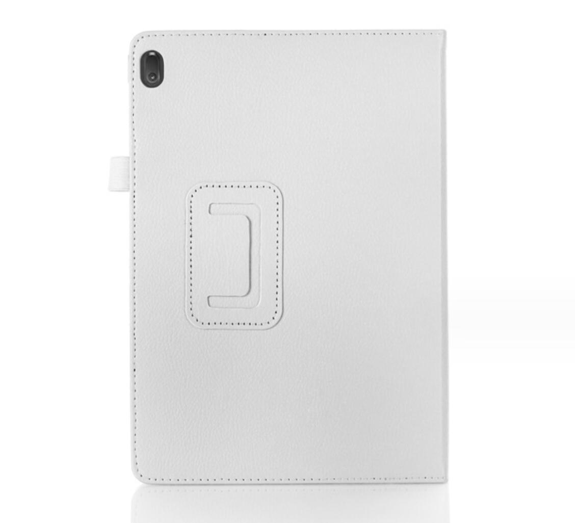 Classical Litchi Leather Lenovo Tab M10 FHD REL (2019) Case Folio