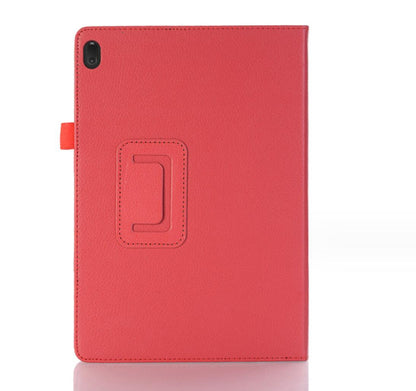 Classical Litchi Leather Lenovo Tab M8 HD (2019) Case Folio