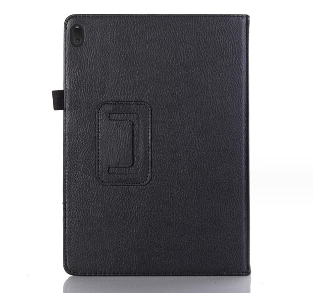 Classical Litchi Leather Lenovo Tab M8 HD (2019) Case Folio