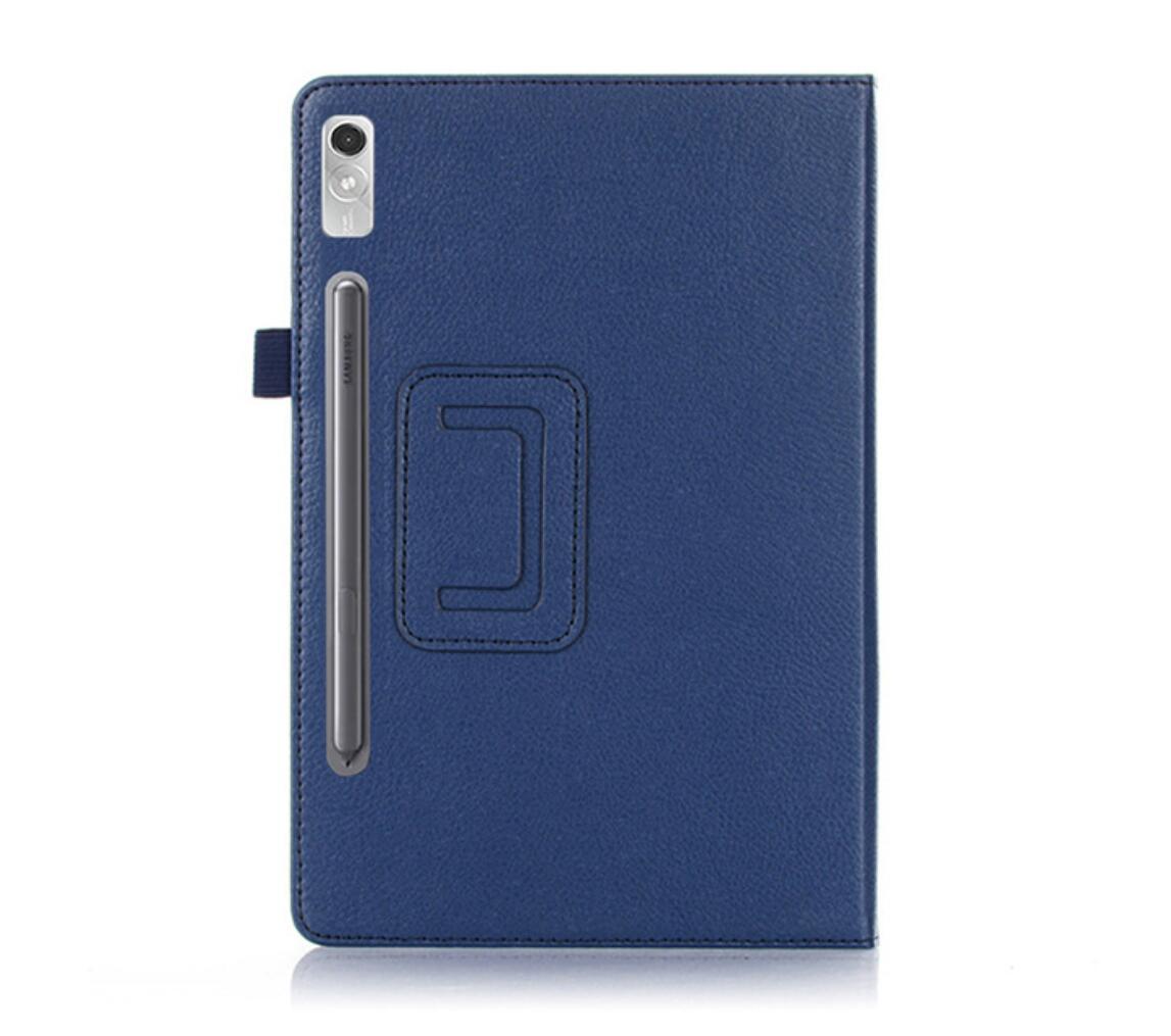 Classical Litchi Leather Lenovo Tab P12 (2023) Case Folio