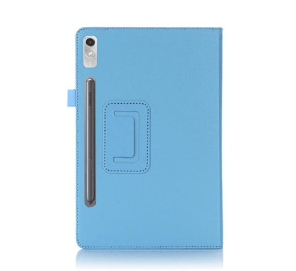 Classical Litchi Leather Lenovo Tab P11 Pro (2022) Case Folio