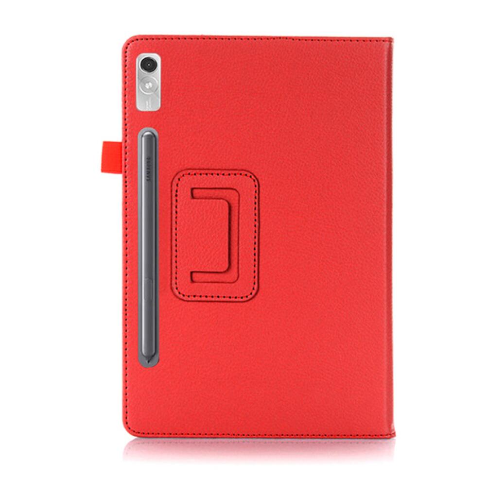 Classical Litchi Leather Lenovo Tab P12 (2023) Case Folio