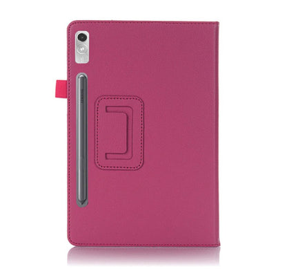 Classical Litchi Leather Lenovo Tab P11 Plus (2023) Case Folio