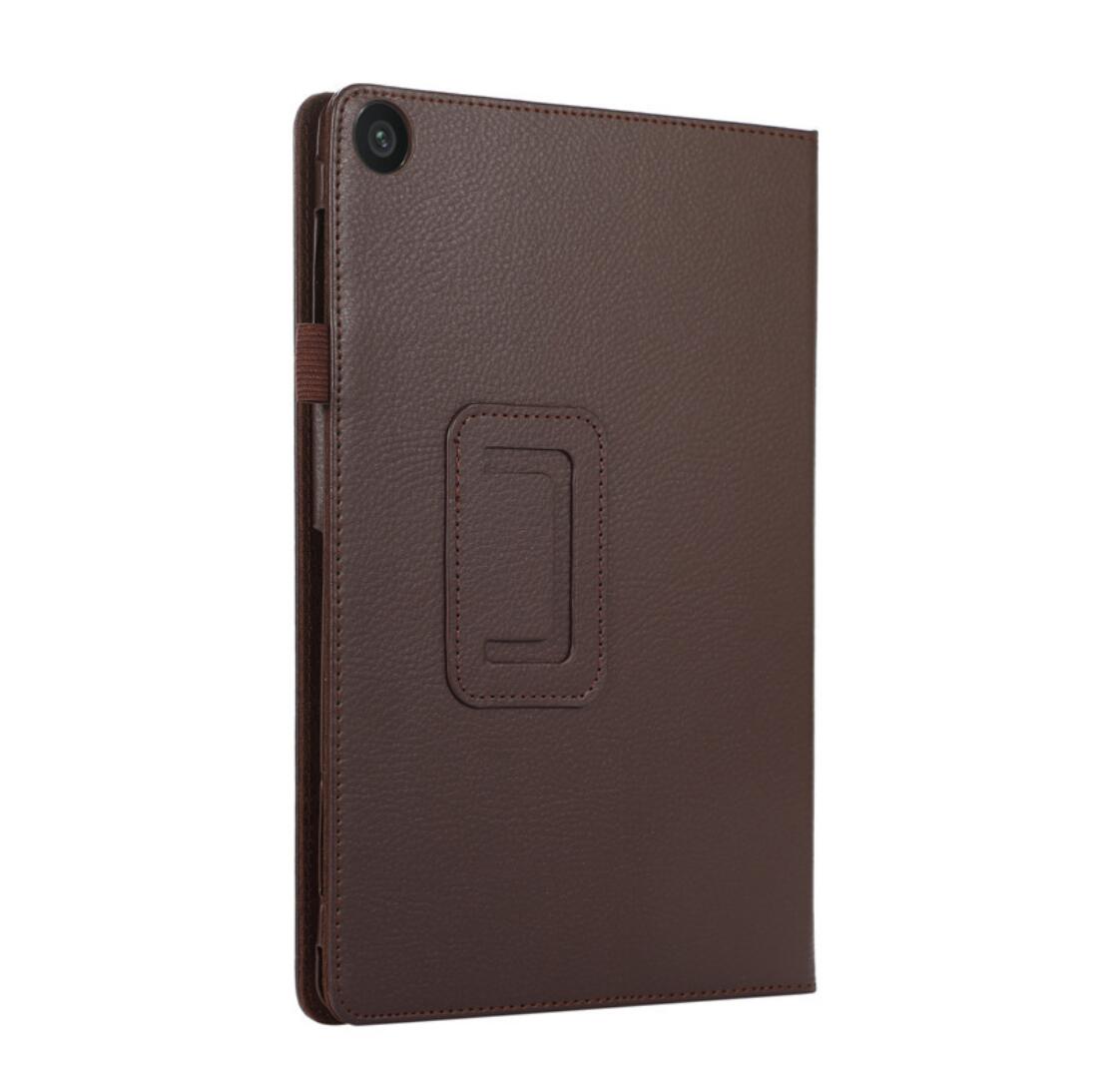 Classical Litchi Leather Lenovo Tab K10 (2021) Case Folio