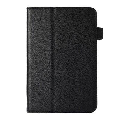 Classical Litchi Leather Amazon Kindle Fire 7 (2022) Case Folio