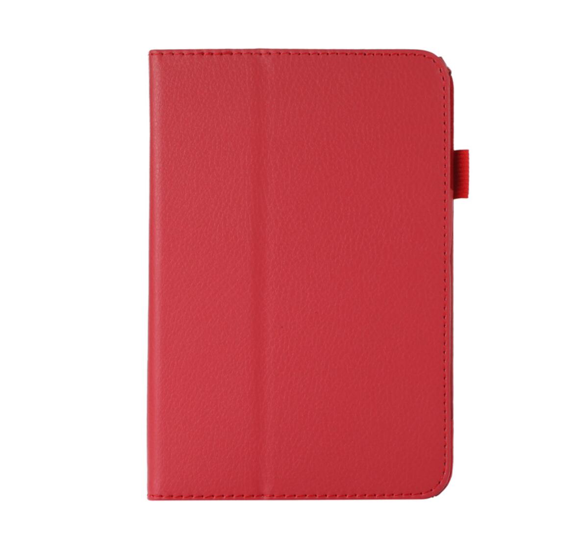 Classical Litchi Leather Amazon Kindle Fire 7 (2022) Case Folio