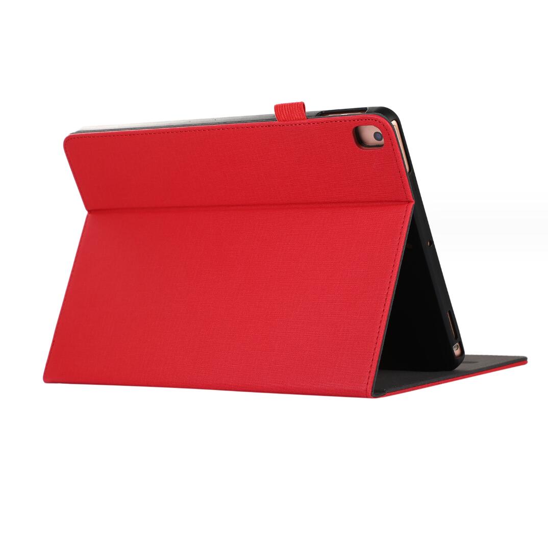 Cloth Foldable Stand Apple iPad 7 Case Book Slim