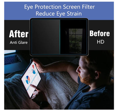 [2 Pack] Blue Flim Eye Protection Galaxy Tab A7 Lite Screen Protector