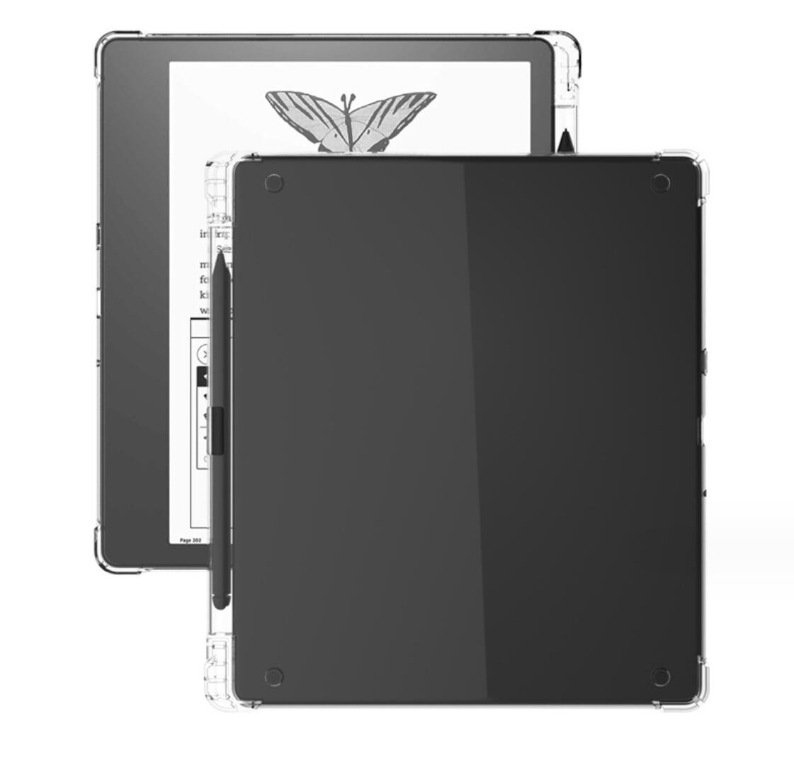 Pencil Holder Clear TPU Amazon Kindle Scribe Case Transparant