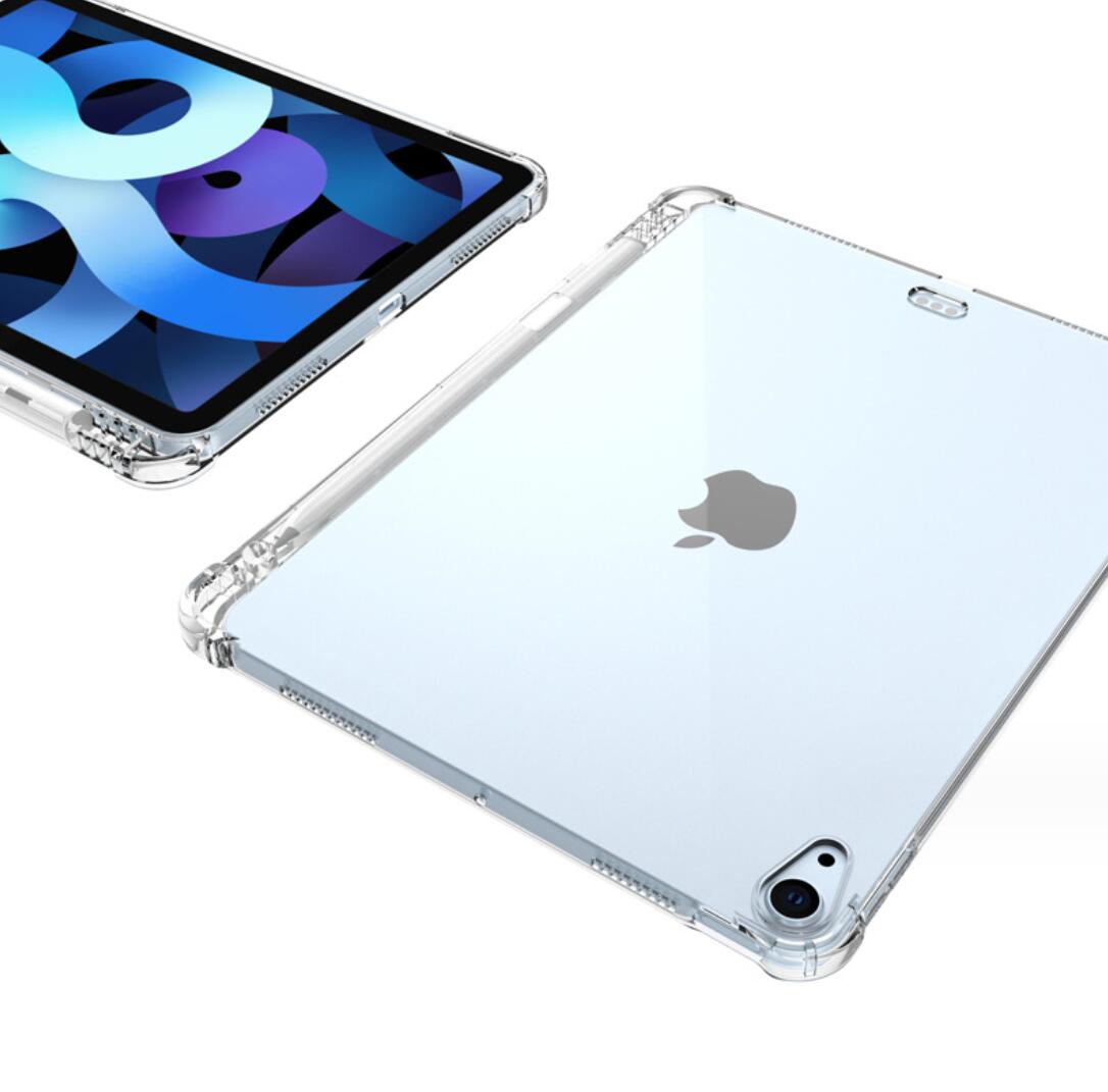 Pencil Holder Clear TPU Apple iPad Air 4 Case Transparant