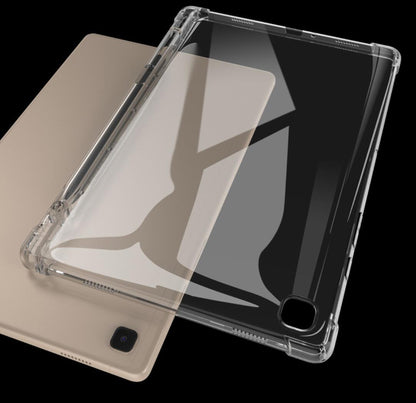 Pencil Holder Clear TPU Galaxy Tab A 8.0 (2019) Case Transparant