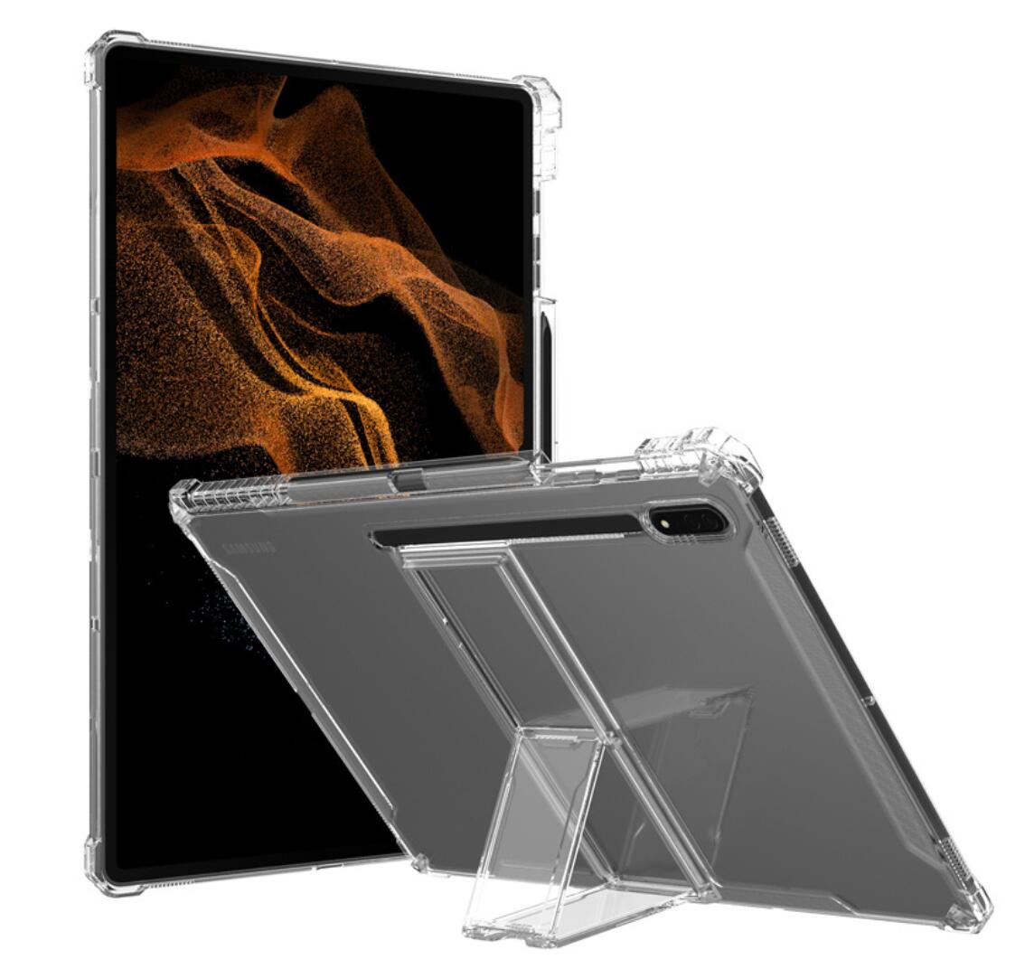 Kickstand Clear PC Samsung Galaxy Tab S9 FE Case Combo