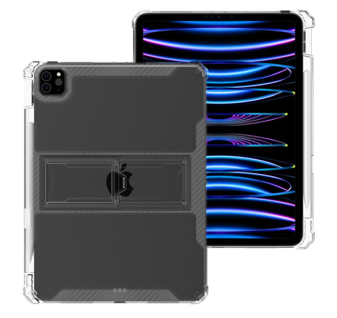 Kickstand Clear PC Apple iPad Pro 12.9 (2018) Case Combo