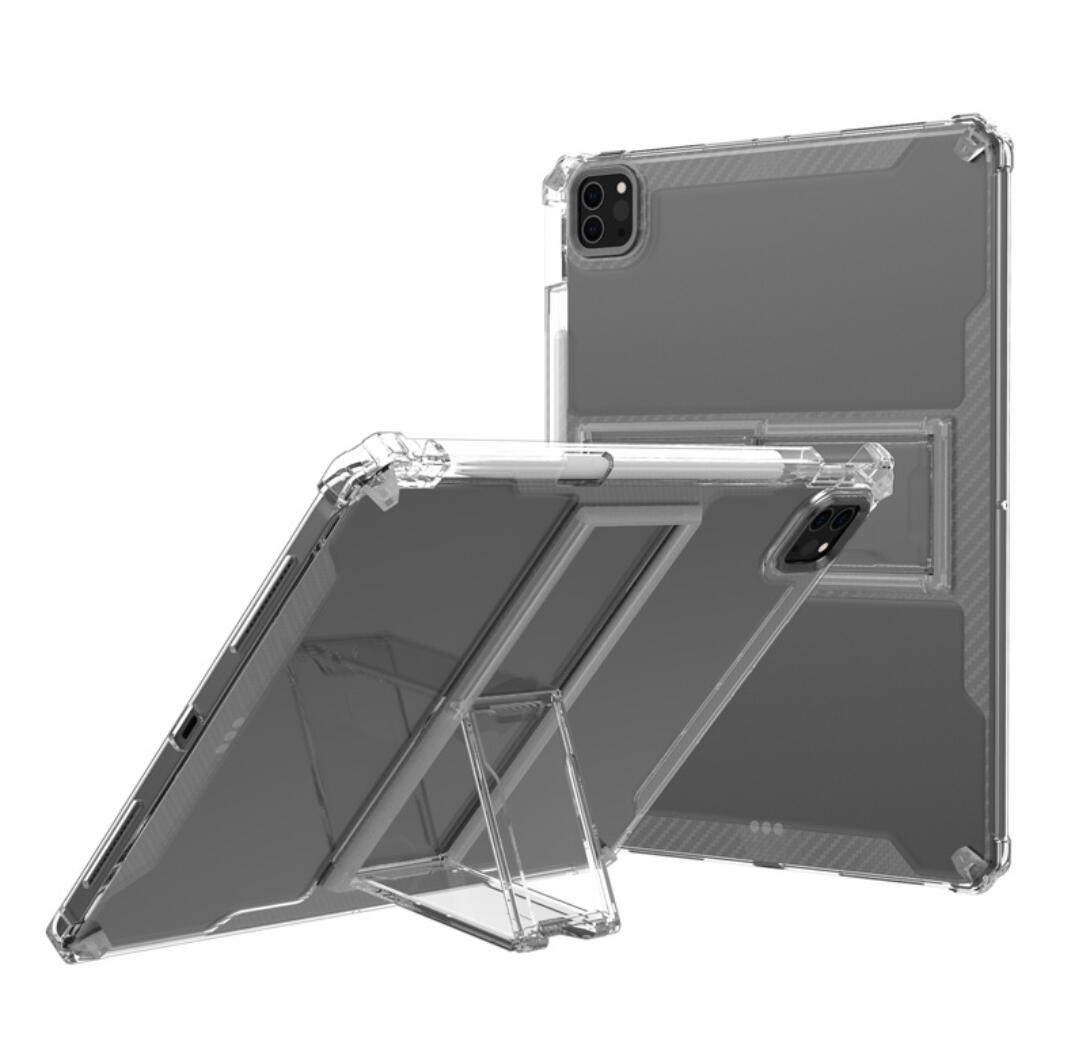 Kickstand Clear PC Apple iPad Pro 11 4th Generation (2022) Case Combo