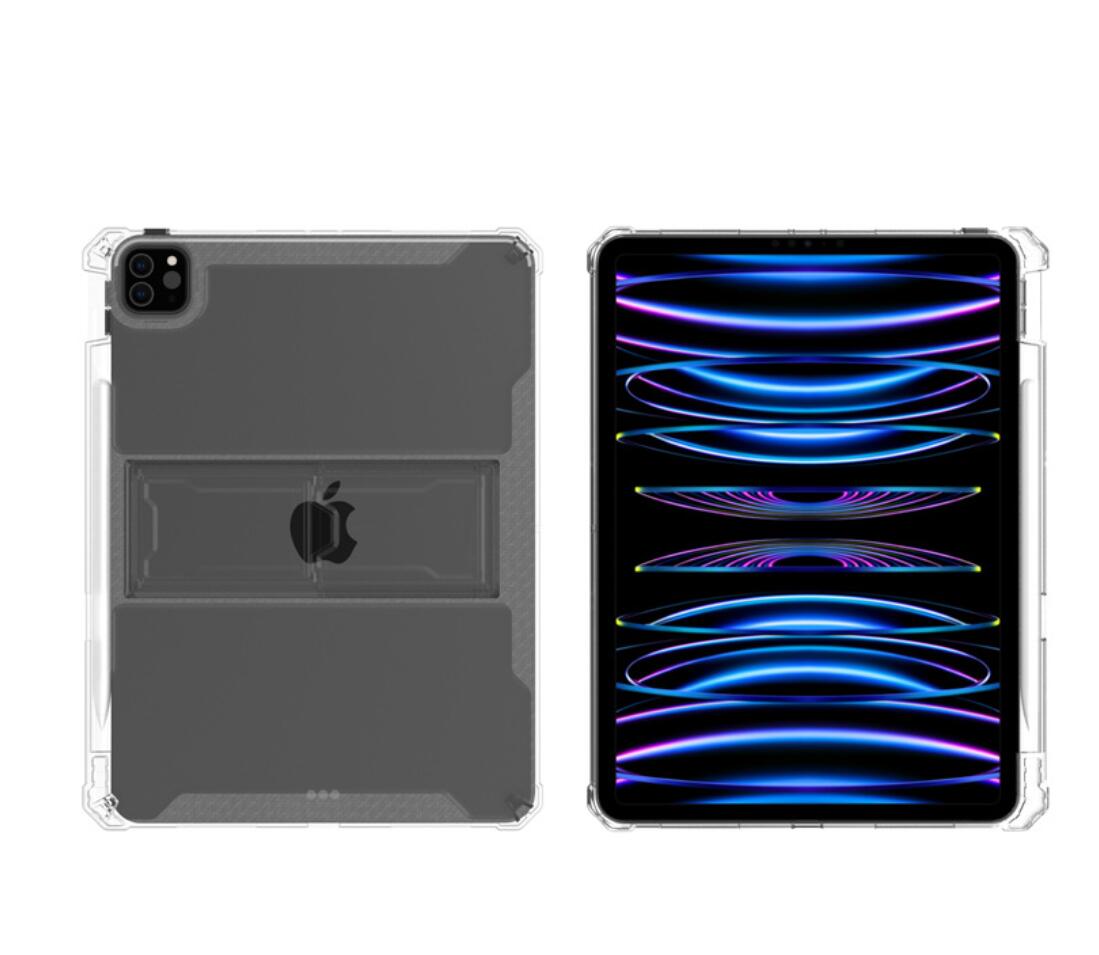 Kickstand Clear PC Apple iPad Pro 11 1st Generation (2018) Case Combo