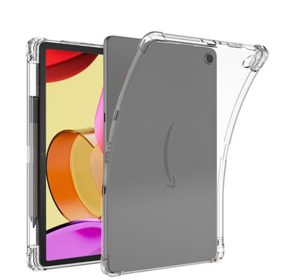 Pencil Holder Clear TPU Amazon Kindle Fire Max Case Transparant