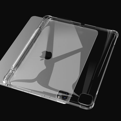 Pencil Holder Clear TPU Apple iPad Pro 11 (2022) Case Transparant