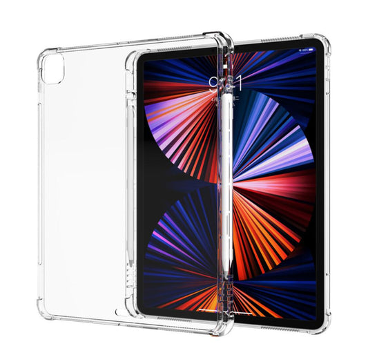 Pencil Holder Clear TPU Apple iPad Pro 11 (2020) Case Transparant