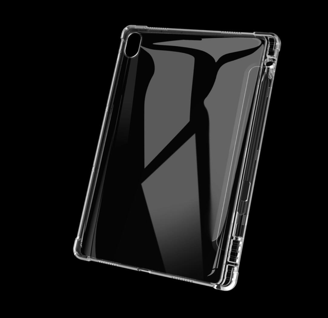 Pencil Holder Clear TPU Lenovo Tab P11 (2021) Case Transparant