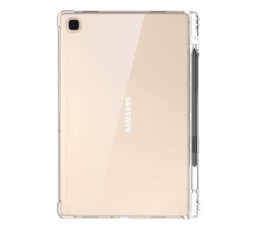 Pencil Holder Clear TPU Samsung Galaxy Tab A8 Case Transparant