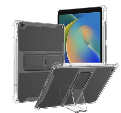 Kickstand Clear PC Apple iPad 10.2 8th Generation Case Combo