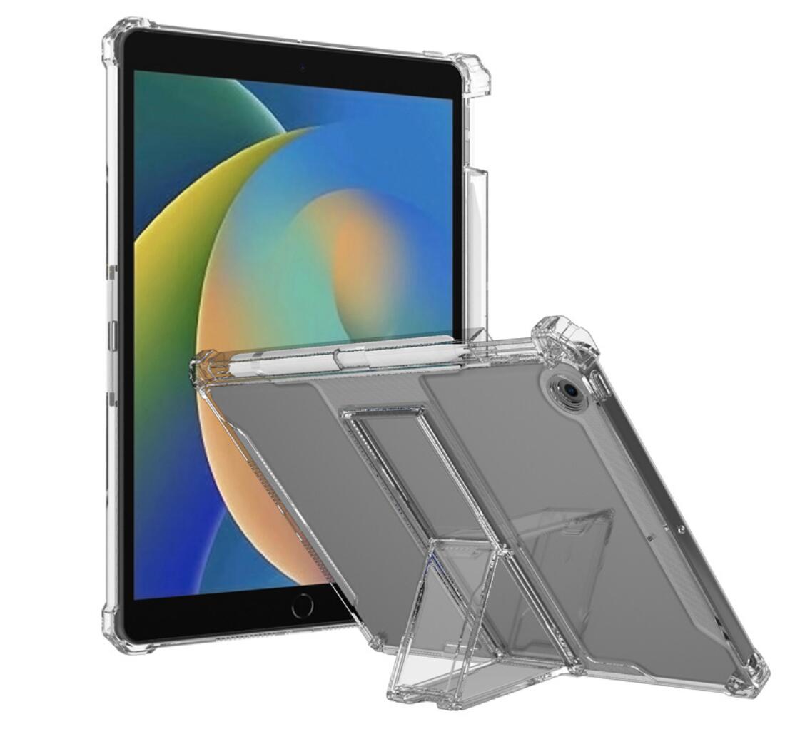 Kickstand Clear PC Apple iPad 10.2 7th Generation Case Combo