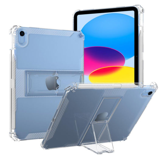 Kickstand Clear PC Apple iPad 10.9 10th Generation Case Combo