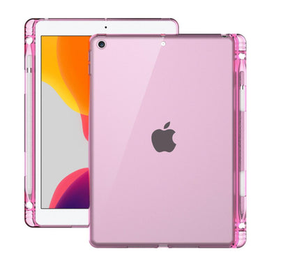 Pencil Holder Clear TPU Apple iPad 8 Case Transparant