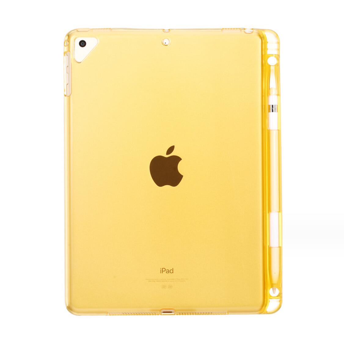 Pencil Holder Clear TPU Apple iPad 5 Case Transparant