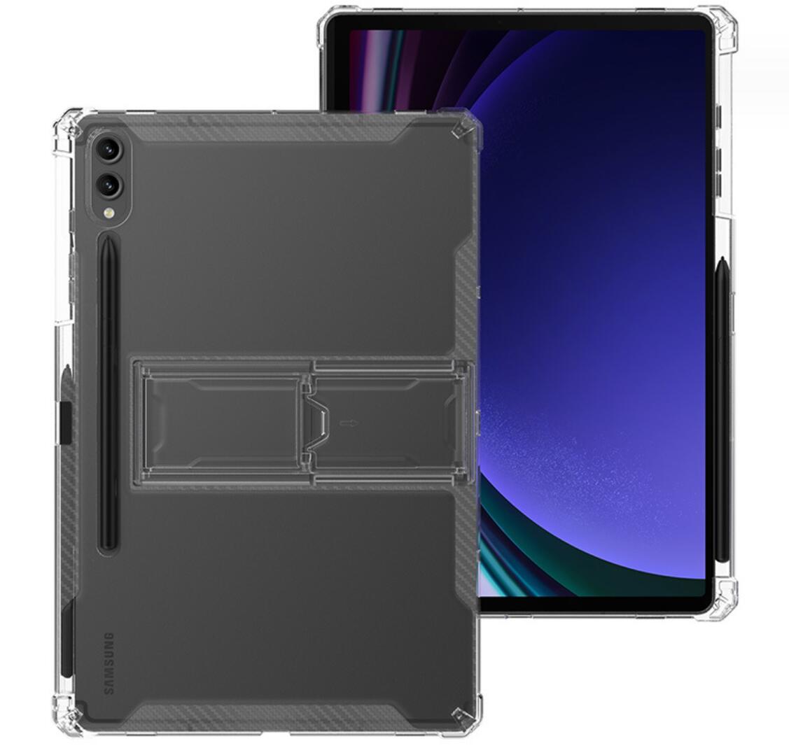 Kickstand Clear PC Samsung Galaxy Tab S9 FE+ Case Combo