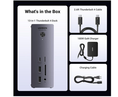 Revodok Max 13-in-1 Massive Expansion Docking Station 8K