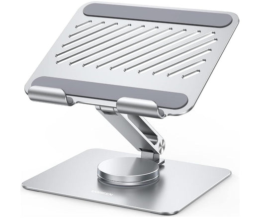 Rotating Tablet Stand Holder Adjustable Base Dock Aluminum Foldable