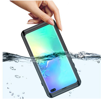 Twill Swimming IP68 Waterproof Samsung Galaxy S10+ Case Bumper Combo