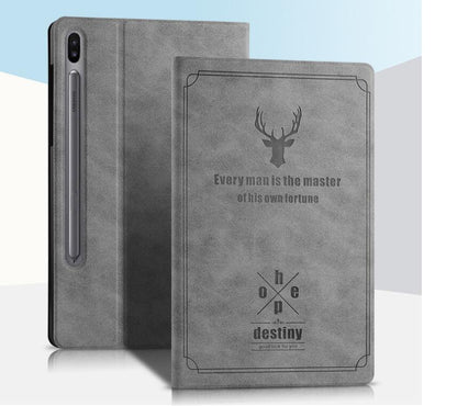 Destiny Imitation Deer Leather Samsung Galaxy Tab S6 Case Folio Stand