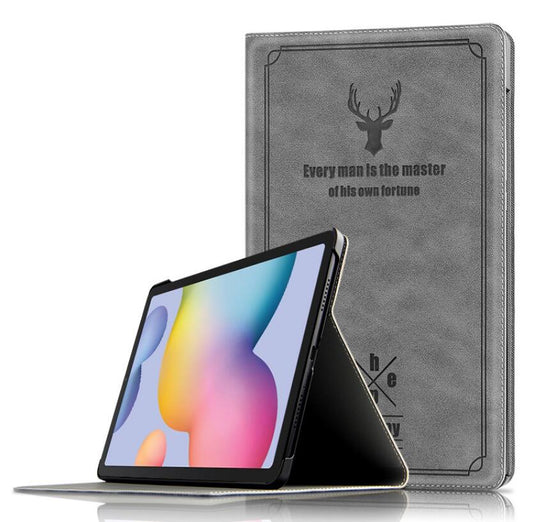 Destiny Imitation Deer Leather Samsung Galaxy Tab S6 Lite Case Folio