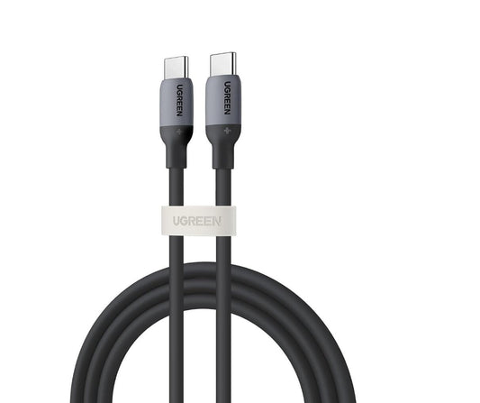 Silicone Soft 60W Fast Charging Type-C Cable USB-C to USB-C