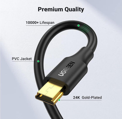 Super Speed Transfer Charging USB Mini Cable USB-B to USB