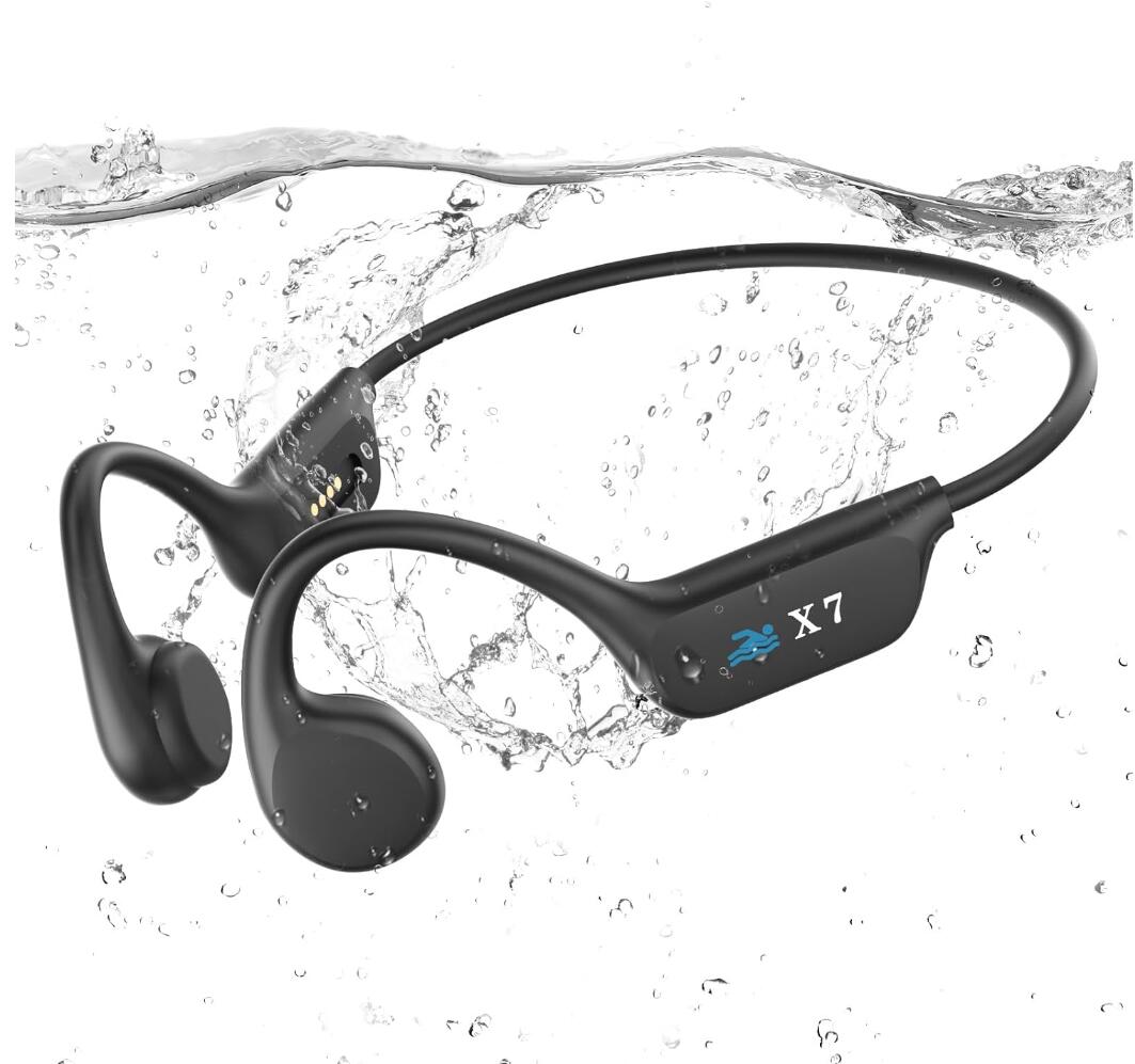 Swimming Headset IP68 Waterproof Bone Conduction Bluetooth