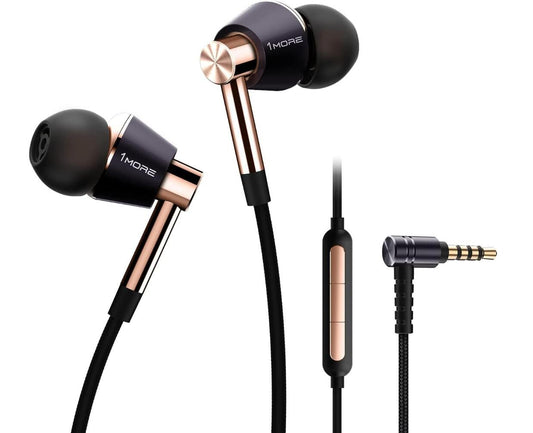 Triple Driver Earphone Hi-Res with Remote High Solution