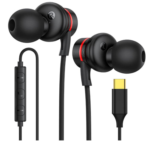 Type-C to Earphone Magnetic Noise Canceling with Microphone