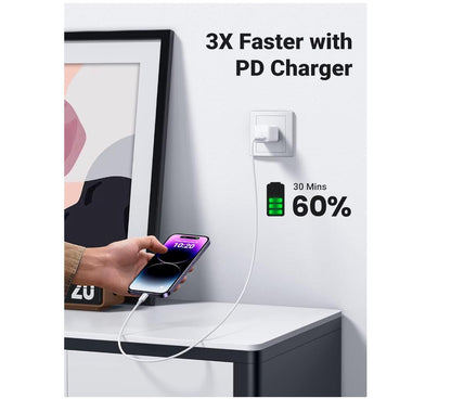 USB-C PD Fast Charging Lightning Cable MFi Certification