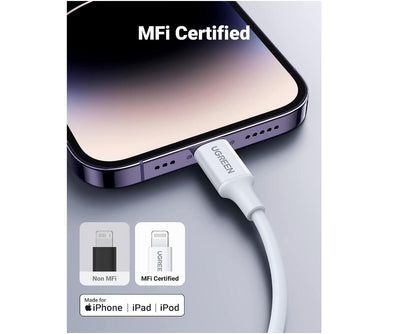 USB-C PD Fast Charging Lightning Cable MFi Certification