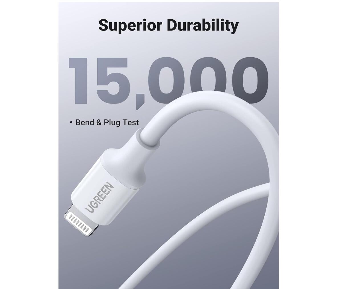 USB-C PD Fast Charging Lightning Cable MFi Certification