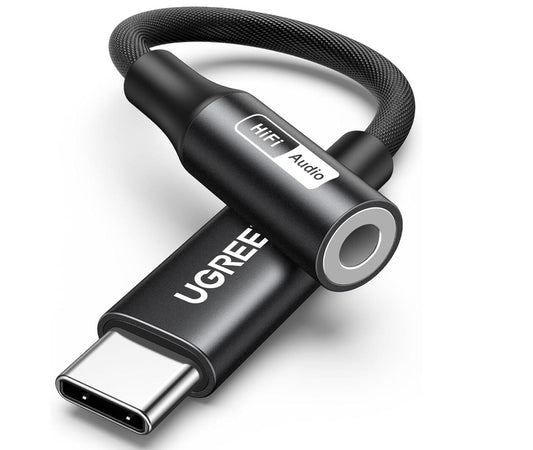 USB-C to 3.5mm Audio Adapter Hi-Res 32bit/384KHz Dongle HiFi