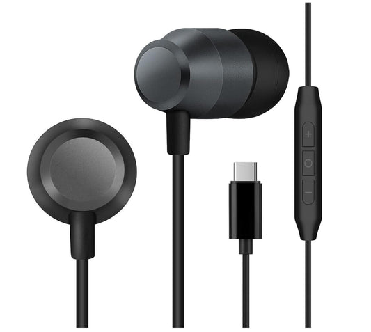 USB-C to Wired Earphone Built-in Remote Microphone