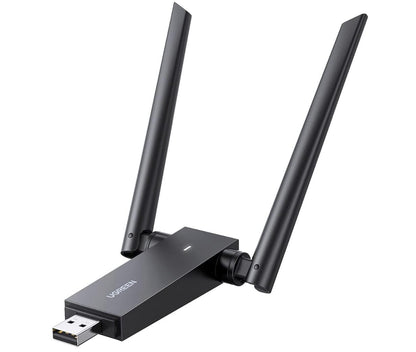 USB WiFi Adapter AC1300 5Gbps High Gain Dual Antennas